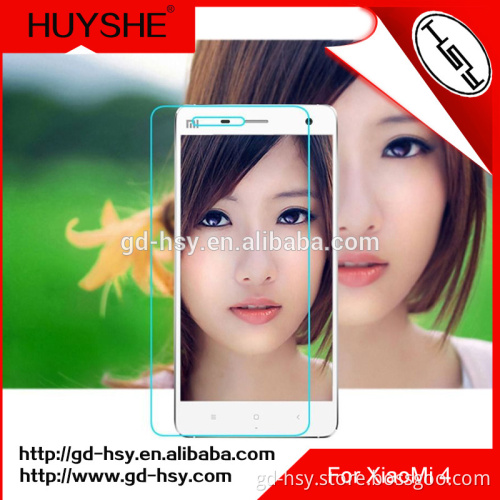 HUYSHE Screen Film Guard for Smartphone Xiaomi Mi 4/Plasma Spray Toughened Glass Screen Protector
